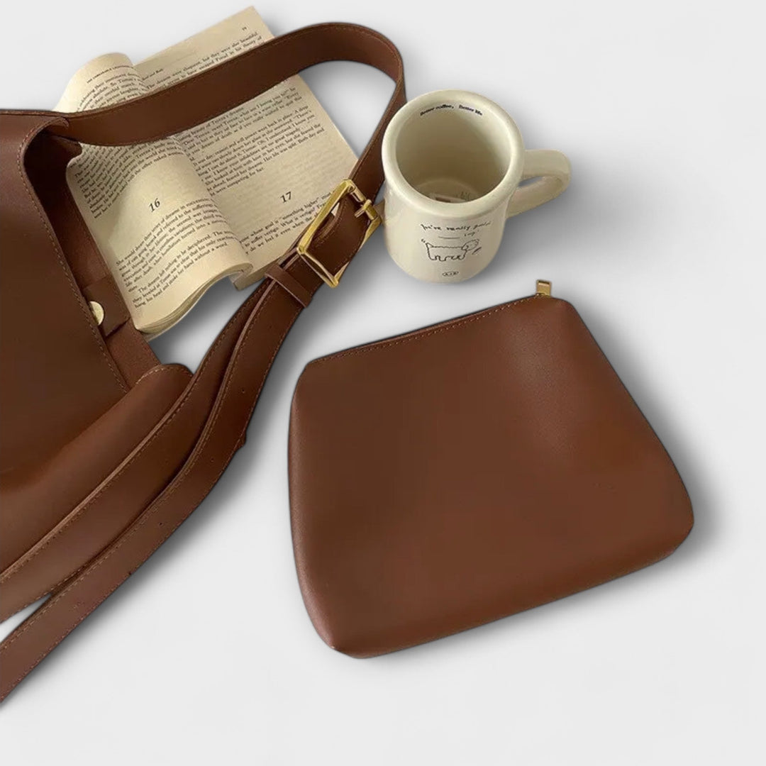 BYRACHELHART | Elegant Leather Shoulder Bag