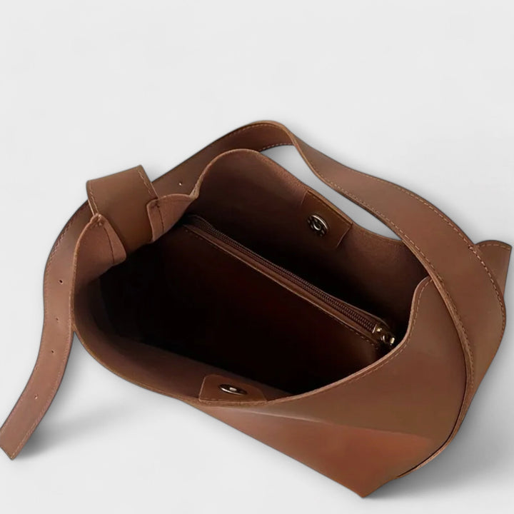 BYRACHELHART | Elegant Leather Shoulder Bag