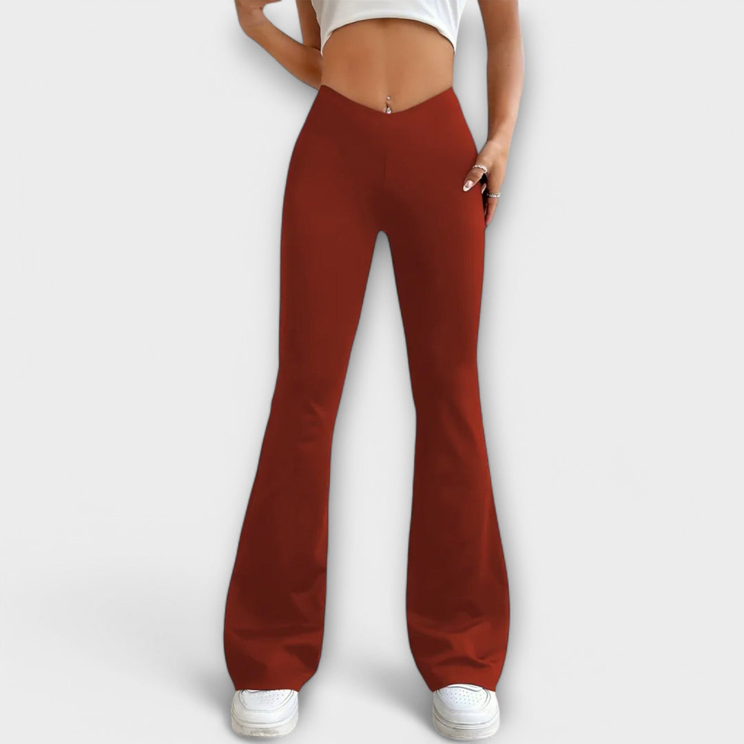 BYRACHELHART | Relaxed Flared Leg Pants