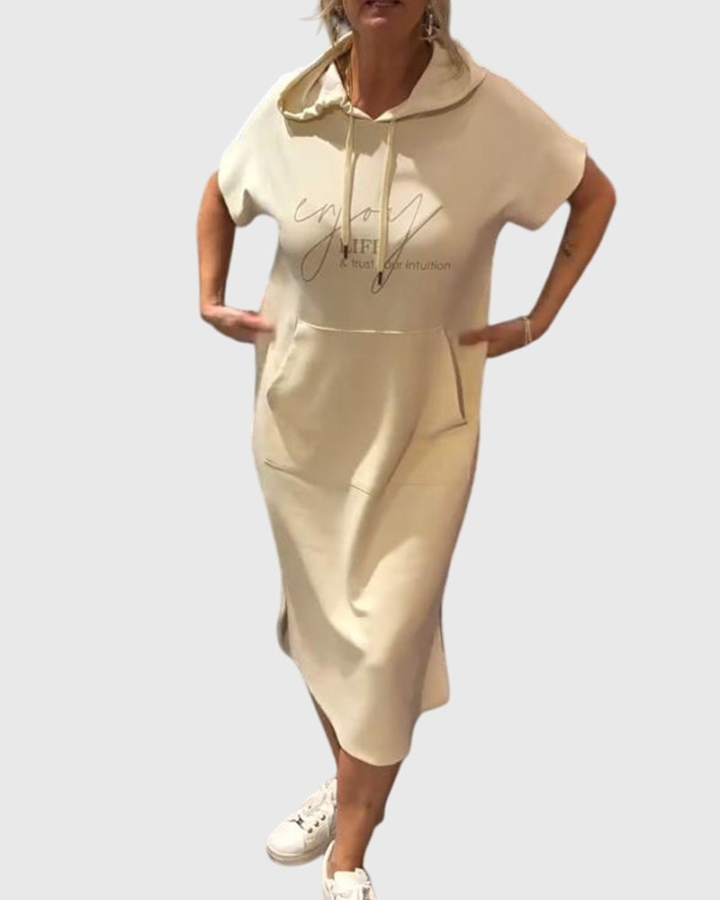 BYRACHELHART | Casual Hoodie Dress
