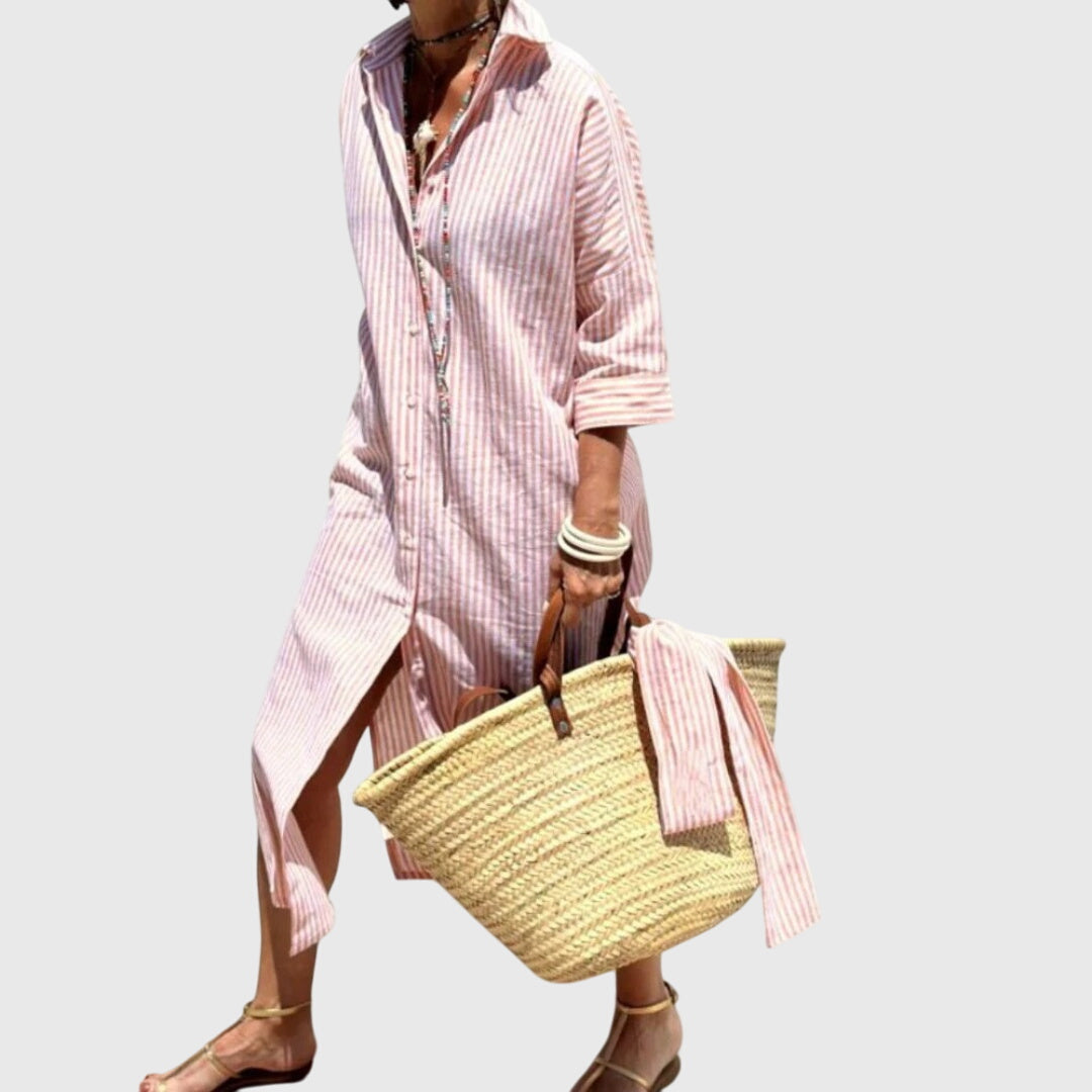 BYRACHELHART | Classic Striped Dress