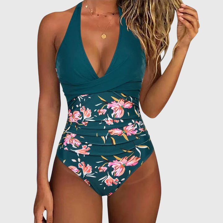 BYRACHELHART | Elegant V-Neck Swimsuit for Women