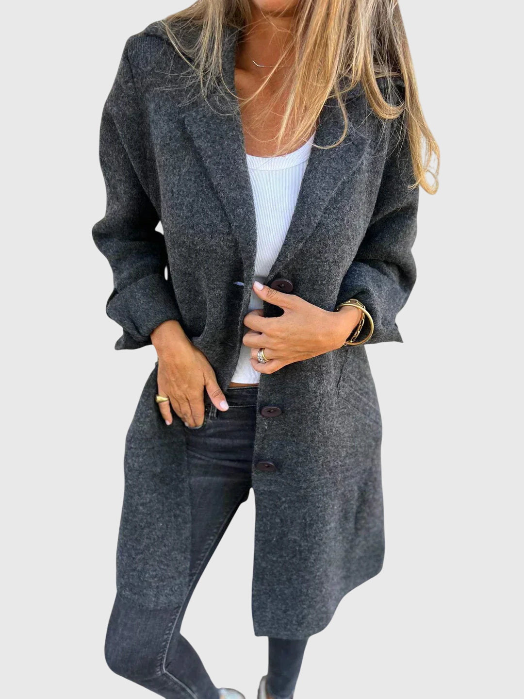 BYRACHELHART | Blazer with Buttons