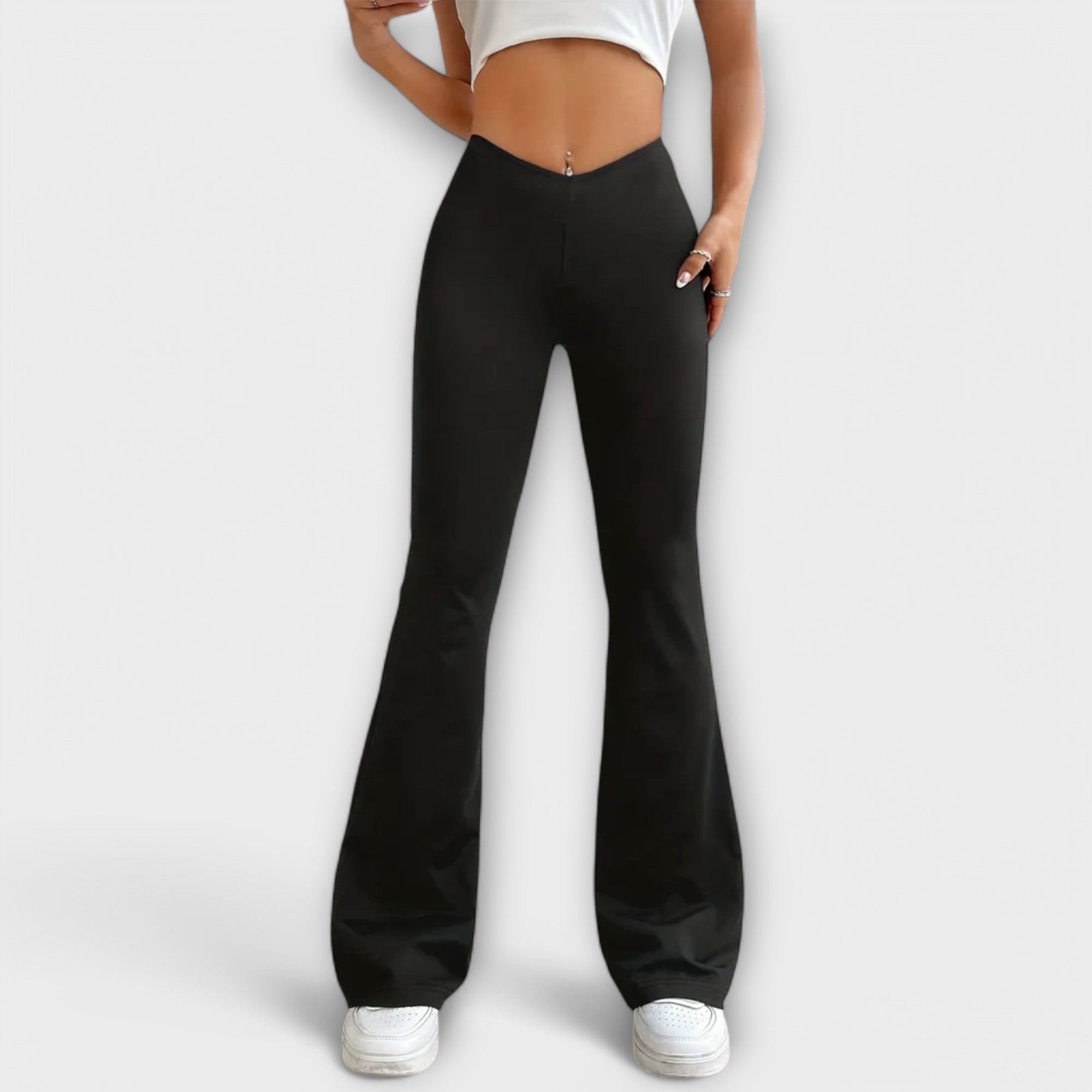 BYRACHELHART | Relaxed Flared Leg Pants