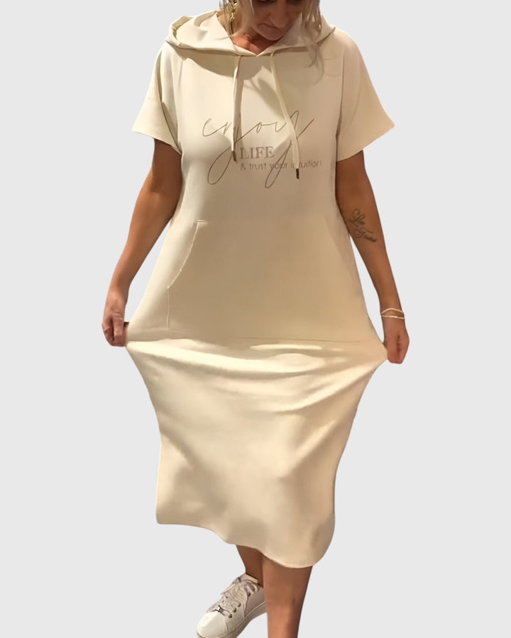 BYRACHELHART | Casual Hoodie Dress