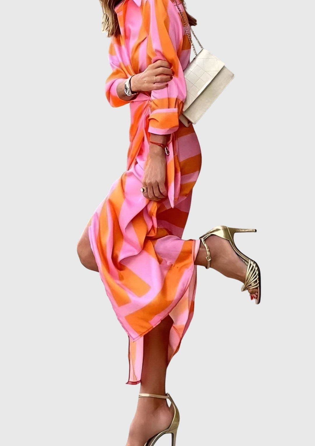 BYRACHELHART | Wrap Dress in Print