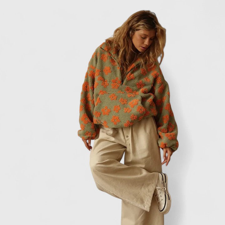 BYRACHELHART | Flower Sweater