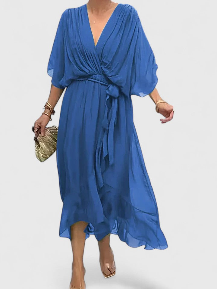 BYRACHELHART | Elegant V Neck Dress