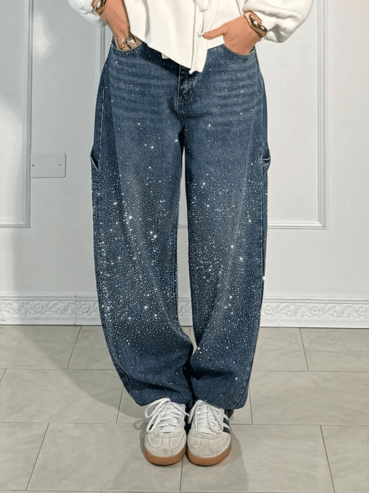 BYRACHELHART | Sparkly Boyfriend Jeans