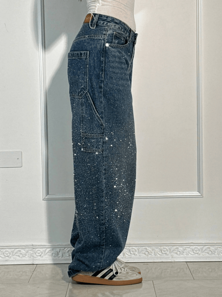 BYRACHELHART | Sparkly Boyfriend Jeans