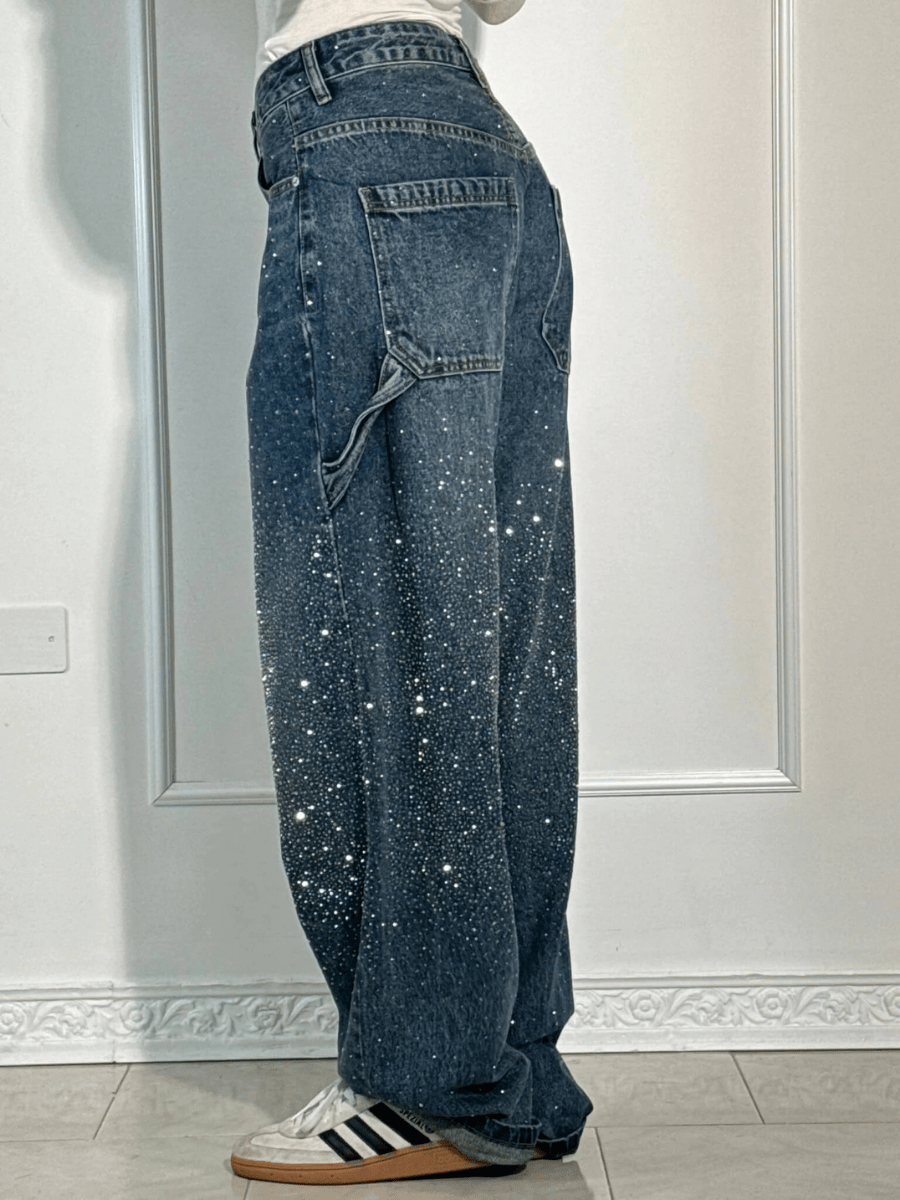 BYRACHELHART | Sparkly Boyfriend Jeans