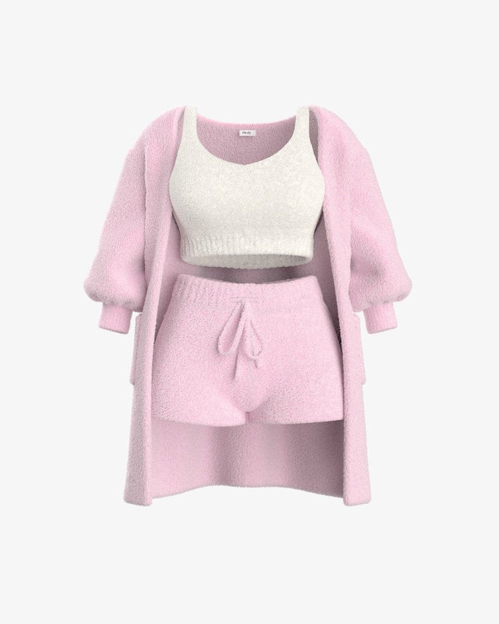 BYRACHELHART | Comfortable Knitted Pajama Set