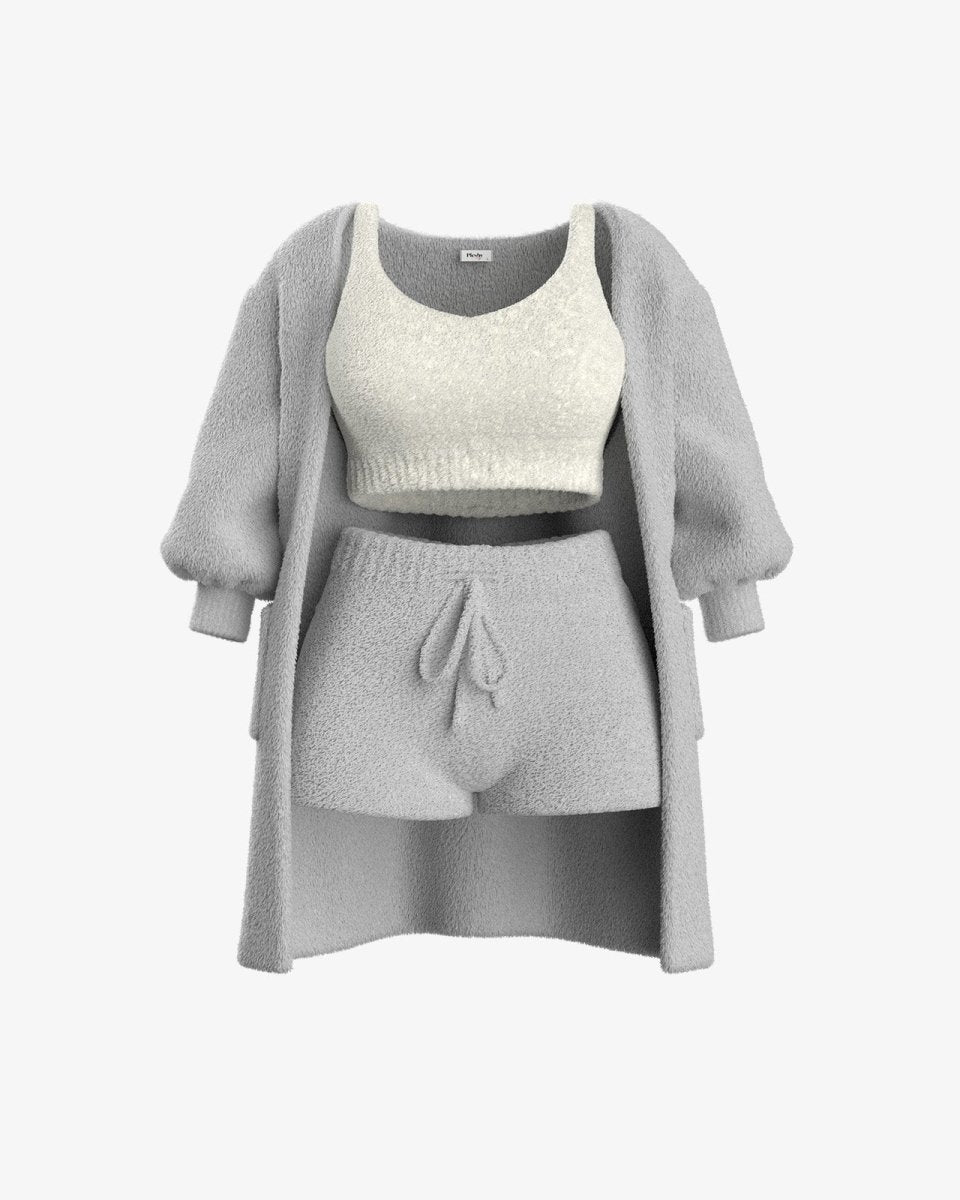 BYRACHELHART | Comfortable Knitted Pajama Set