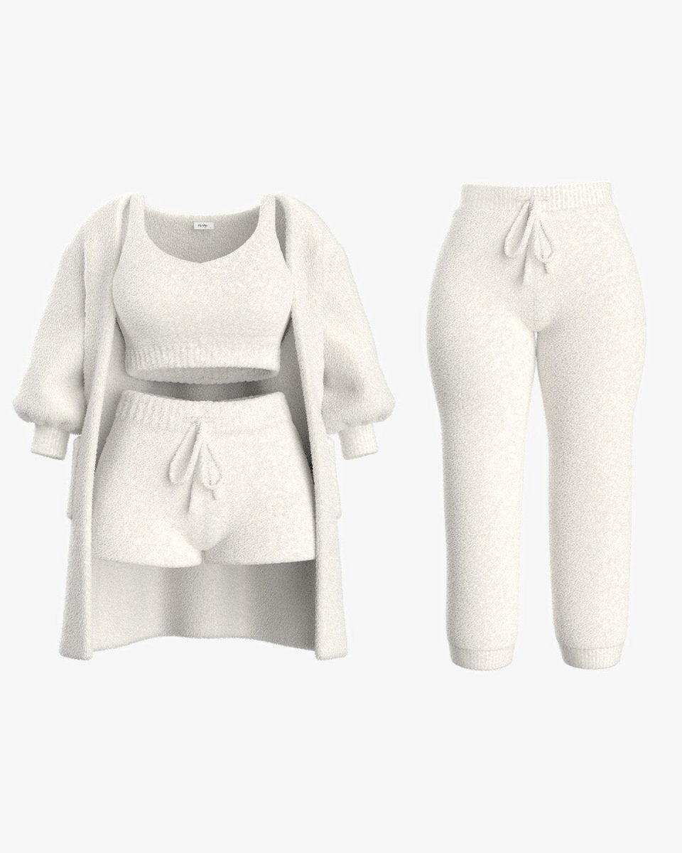 BYRACHELHART | Comfortable Knitted Pajama Set