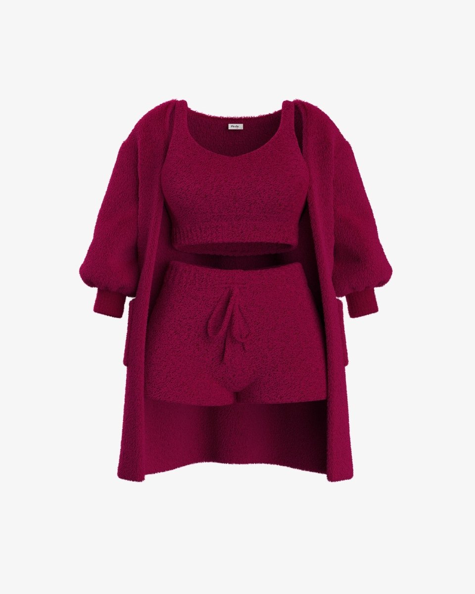 BYRACHELHART | Comfortable Knitted Pajama Set